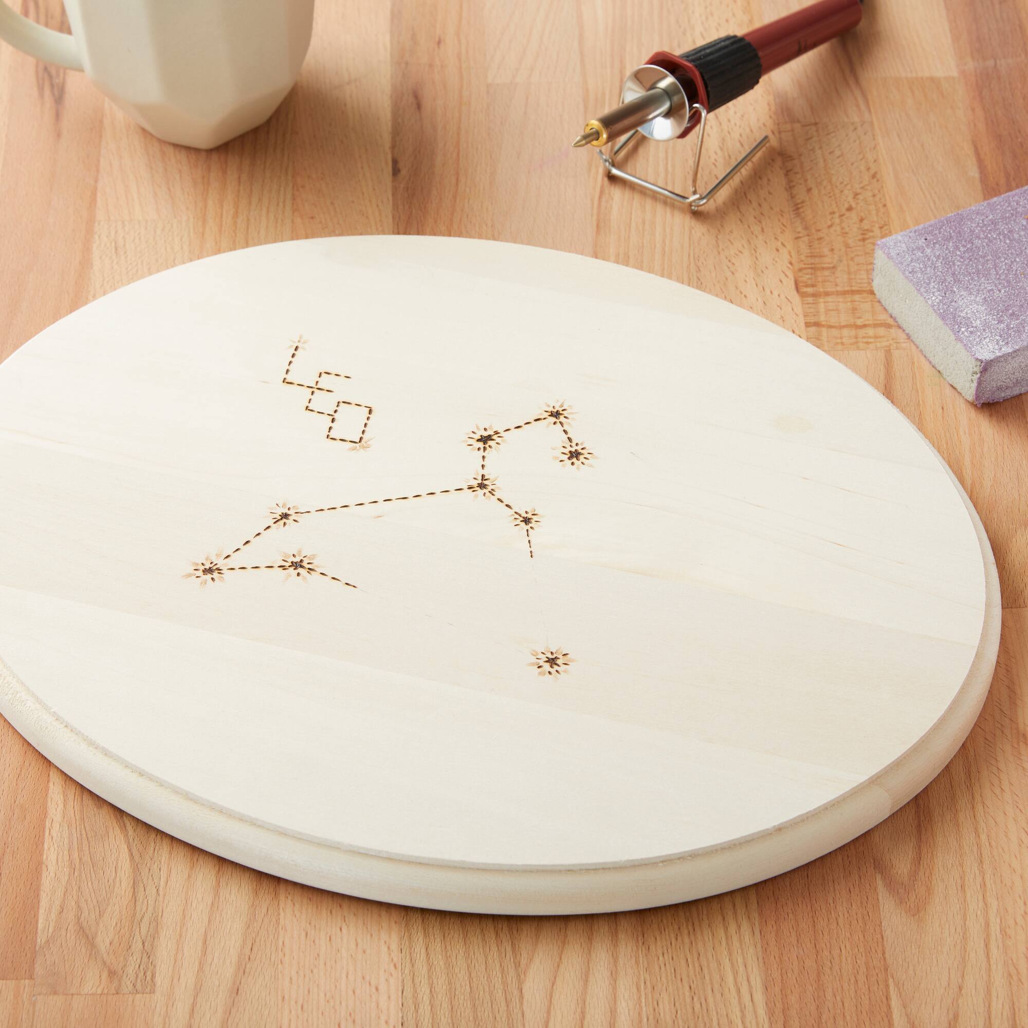 6 Pack: 14" Basswood Oval Plaque by Make Market®